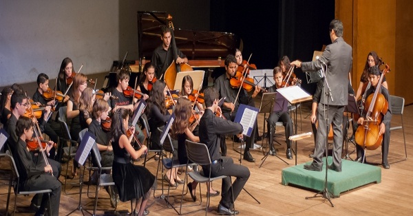 Orquestra de Cordas Msica para Crianas, do Departamento de Msica da UnB (Christoph Diewald/ Divulgao)
