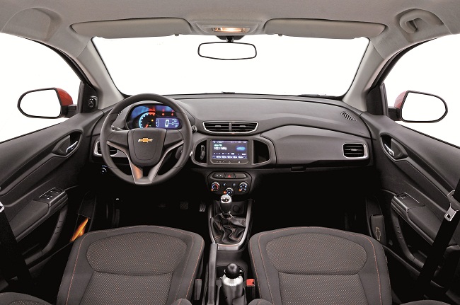 Sistema multimídia MyLink: um dos novos destaques da Chevrolet (Fotos: Divulgação)