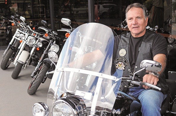 Jorge Orro, presidente do grupo Proprietários de Harley Davidson (PHD): 'Ter uma moto dessas é um sonho aos 18 anos que só se realiza aos 50'  (Fotos: Minervino Júnior/Encontro/DA Press)