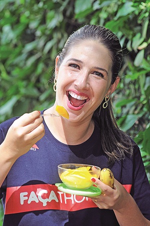 Fernanda Dias emagreceu 2 kg ao fazer uma dieta de limpeza depois das frias: 'Me sinto mais leve', diz (Minervino Jnior/Encontro/DA Press)