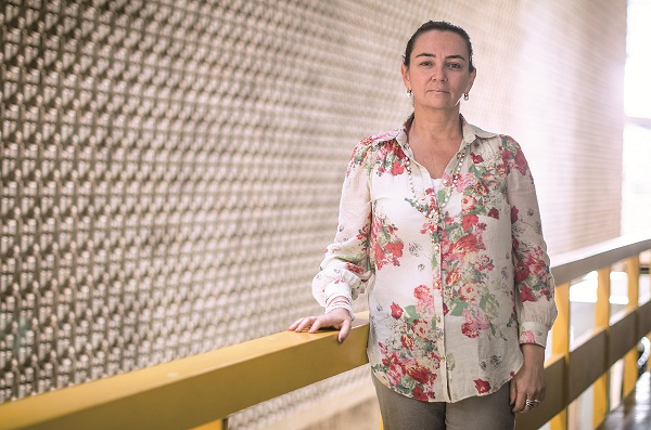 Prefeita desde 2004, Flávia Portela quer renovar o espaço: 'Queremos transformar 
o Conic na maior galeria aberta do país' (Raimundo Sampaio/ Encontro/ DA Press)
