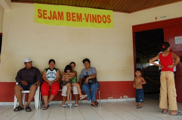 Colombianos refugiados no Brasil em abrigo na cidade de Brasiléia no Acre (Luiz Fernando Godinho/ACNUR/Bras)
