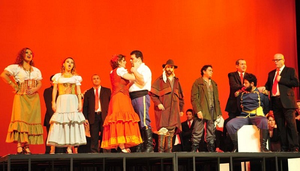 II Festival de Opera de Braslia. Ensaio da Opera Carmen no Teatro Nacional (Antonio Cunha/Esp. CB/D.A Press)