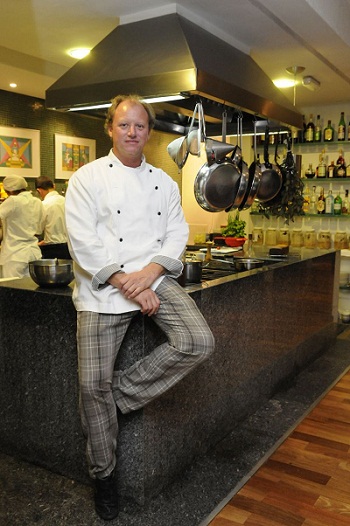 Chef Simon Lau do Restaurante Aquavit, que ficava no Lago Norte. Reabertura será no início de 2014 (Zuleika de Souza/CB/D.A Press)