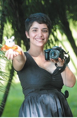 A estudante Amanda Picchi aprendeu  a fazer os amigurumis com Bianca: agora, oferece na rede seus conhecimentos de shambala