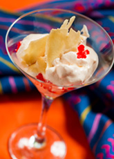 Espumilla- Sobremesa  cremosa tipo merengue (Telmo Ximenes/Divulgao)