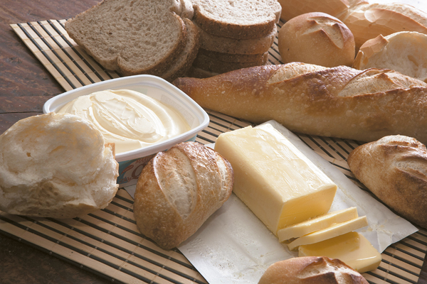 Manteiga e margarina disputam espao nas mesas: o consumo exagerado tanto de uma quanto de outra  um risco para o corao (Eugnio Gurgel/Divulgao)