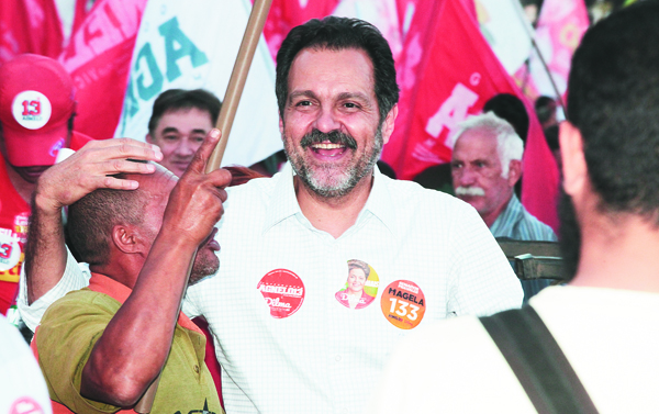 Agnelo Queiroz (PT), 19% das intenções de voto, segundo pesquisa Datafolha divulgada em 10 de setembro (Vinícius Santa Rosa/Encontro/DA Press)