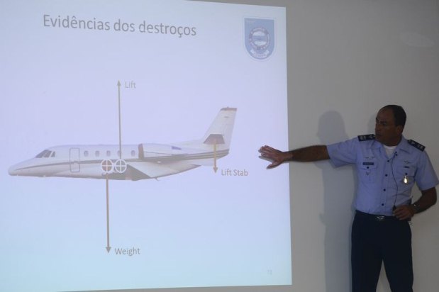 O Cenipa descartou possíveis falhas técnicas, e lembrou que os pilotos não tinham treinamento no modelo de avião envolvido no acidente (Agência Brasil/Reprodução)