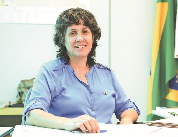 'Vamos fazer a demarcação das APPs plantando um colar de ipês-amarelos, que são a identidade da cidade', planeja Jane Vilas Bôas, presidente do Ibram (Vinicius Santa Rosa/Encontro/DA Press)