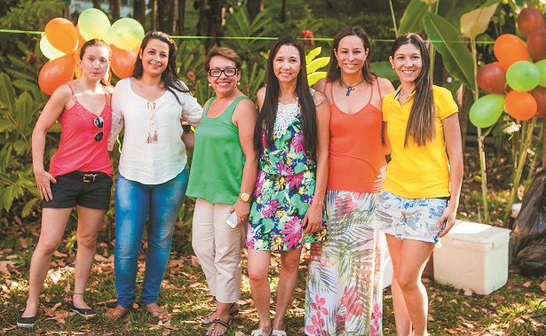 Madrinhas da SOS EB Kids em evento promovido para crianças brasileiras: de Nova York, Christiane trouxe solidariedade e disposição para o trabalho voluntário (Vanessa Brandhuber/Divulgação)