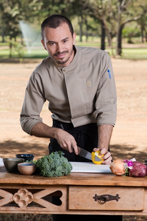 Lui Veronese foi o vencedor na categoria 
Chef Revelação da edição de 2015 da 
Encontro Gastrô (Raimundo Sampaio/Encontro/DA Press)