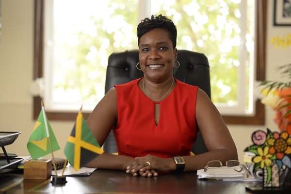 No início de 2017, a embaixadora da Jamaica Alison Elizabeth Stone Roofe deixará Brasília: 'Terei saudades da limpeza da cidade e do povo, realmente maravilhoso' (Raimundo Sampaio/Encontro/D.A Press)