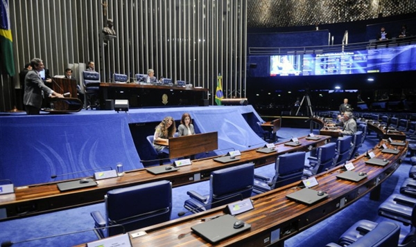 Além da Bandeira Nacional, o servidor Clodoaldo Silva também faz outros desenhos no carpete do Senado, como a Catedral de Brasília, obra de Oscar Niemeyer (Jefferson Rudy/Agência Senado/Divulgação)