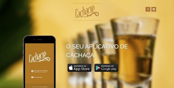Tal qual os amantes de vinho, os apreciadores de cachaa podem usar um aplicativo que compartilha informaes sobre a famosa 'branquinha'  (Cachacie.com.br/Reproduo)