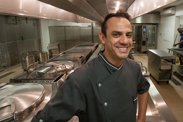 Ramiro Bertassin vai liderar o time de cerca de 60 cozinheiros no B Hotel: a gastronomia é o carro-chefe do projeto
