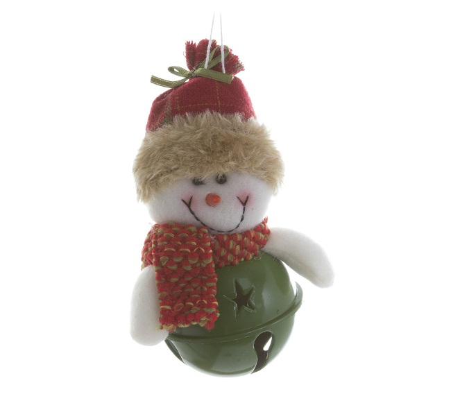 Boneco de neve Tree Tradicional Colors 11 cm Etna: R$ 25,99 (Divulgação)
