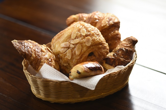 Cesta de croissants do Le Jardin Cafeterie (Raimundo Sampaio/Esp. Encontro/DA Press)