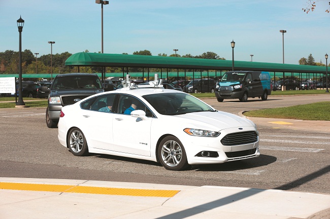 A aposta da Ford: montadora americana testa unidade do Fusion autônomo em rua de Dearborn, Michigan  (Divulgação)