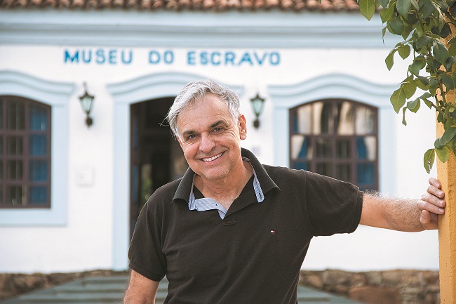 O coordenador do projeto de requalificação do museu, José Eustáquio Machado: 'A sintonia entre o grupo de trabalho, a prefeitura e a comunidade tem sido fundamental'' (Roberto Rocha )