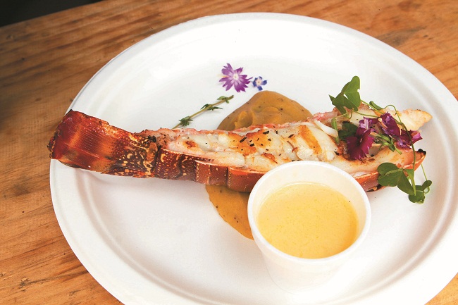 Cauda de lagosta fresca, do RoZa Bistrô: Tiradentes leva sofisticação à mesa (Rodrigo Sampaio/Divulgação )