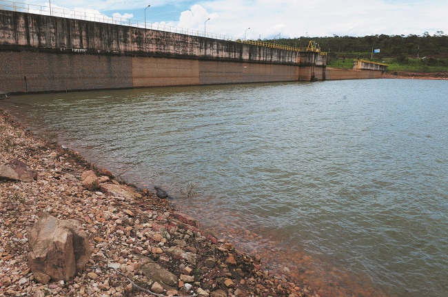 
No segundo dia de fevereiro de 2018 a barragem do Descoberto chegou aos 43,6%: há um ano o volume era de menos de 20% (Dênio Simões/Agência Brasília)
