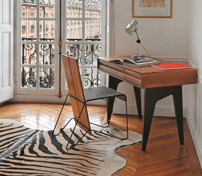 A cadeira Lila decora um ambiente parasiense: ela foi um dos objetos criados especialmente para a mostra Paris Design Week, em 2014 (Melissa Regan/Divulgação)