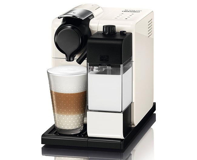 Lattissima One (R$ 949): máquina de café com design compacto e sofisticado, que facilita o preparo de bebidas com leite ao toque de um botão (Divulgação)