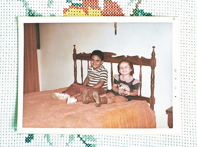 Ibaneis e a irmã Érica nos tempos de criança: eles se mudaram para o Piauí com os pais e guardam boas lembranças dessa época (Raimundo Sampaio/Esp. Encontro)